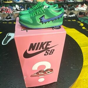 Mini 3D Printed Sneakers ‘SB Dunk Grateful Dead-Green’
